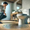 トイレ便器下から異音イメージ